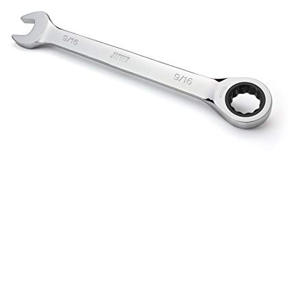 9/16 Inch TIGHTSPOT Ratchet Wrench with 5° Movement and Hardened, Polished Steel for Projects with Tight Spaces