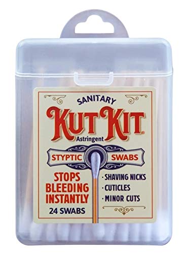 KutKit Styptic Swabs, 24-Count by Majestic Drug