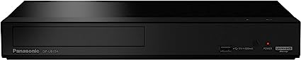 Panasonic 4K Blu Ray Player, Ultra HD Premium Video Playback and Hi-Res Audio - DP-UB154P-K (Black)