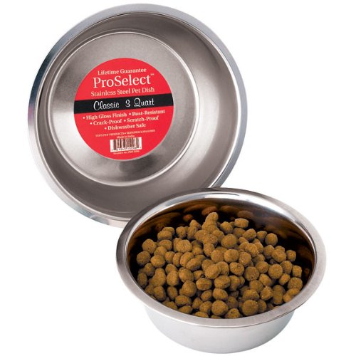 ProSelect Stainless Steel Classic Dog Bowl