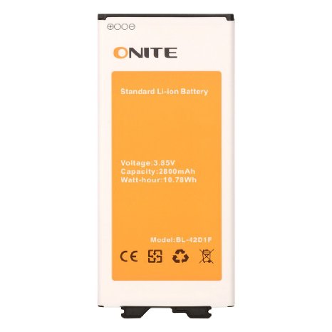 Onite Replacement Battery for LG G5 VS987 (Verizon), H820 (AT&T), LS992 (Sprint), H830 (T-Mobile), US992 (US Cellular), Vodafone, LG G5 Dual H860N, BL-42D1F