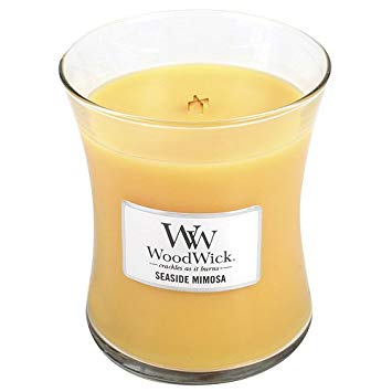 WoodWick Seaside Mimosa Jar Candle, Medium