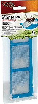 Zilla Reptile Food Cricket Water Pillows, 6-Pack