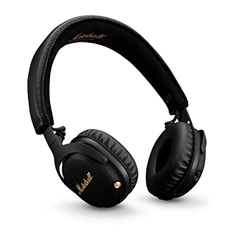 Marshall Mid Active Noise Cancelling Over Ear Wireless Bluetooth Headphone Black (04092138)