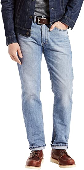 Levi's Men's 505 Regular Fit Jeans