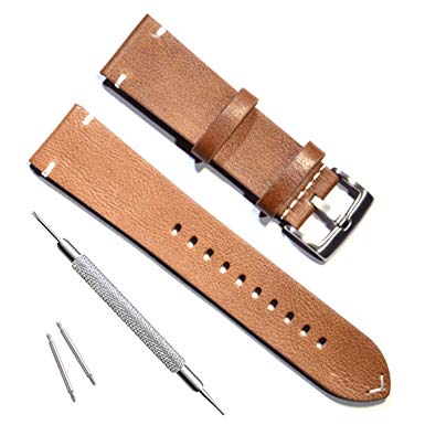 Handmade Vintage Replacement Leather Watch Strap/Watch Band