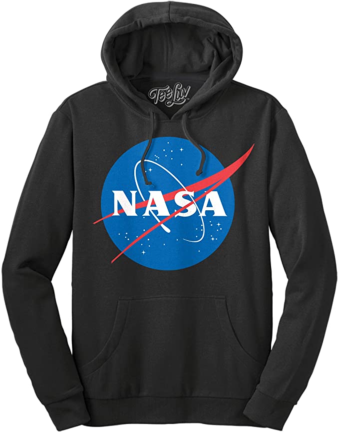 Tee Luv NASA Hoodie - Hooded NASA Logo Sweatshirt