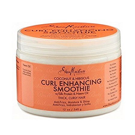 SheaMoisture Coconut & Hibiscus Curl Enhancing Smoothie 12 Ounces by Shea Moisture