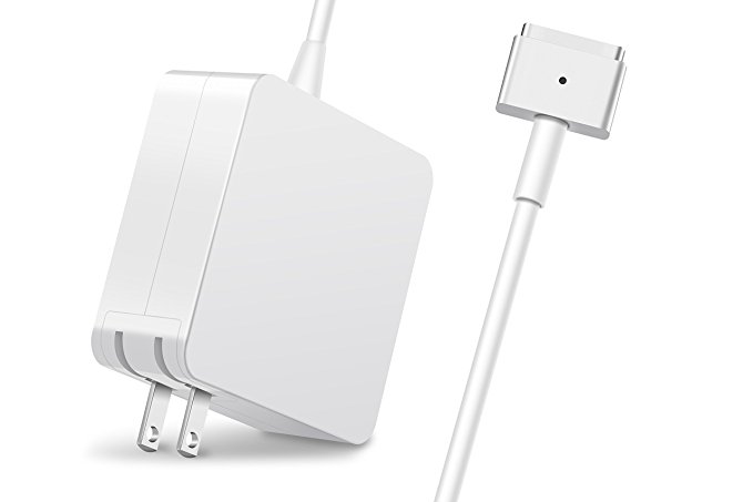 GSNOW MacBook Pro Charger – 60W Magsafe 2 T-Tip Adapter Charger for MacBook Pro 13-inch – After Late 2012
