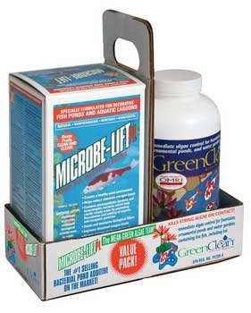 Ecological Labratories Microbe-Lift Mean Green Combo Pack, 2 lb.