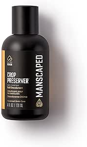 MANSCAPED The Crop Preserver, Anti-Chafing Men's Ball Deodorant, Male Care Hygiene Moisturizer Cream Featuring Soothing Aloe Vera, 4oz