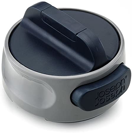 Joseph Joseph 20029 Can-Do Compact Can Opener Easy Twist Release Portable Space-Saving Manual Stainless Steel, Gray