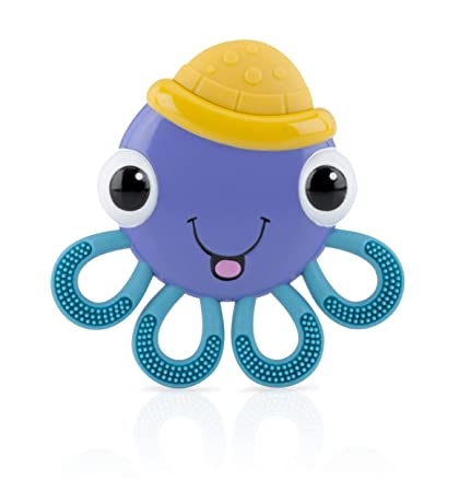 Nuby Vibe-Eez Teether, Octopus