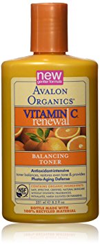 Avalon Organics Intense Defense Balancing Toner, 8.5 Fluid Ounce