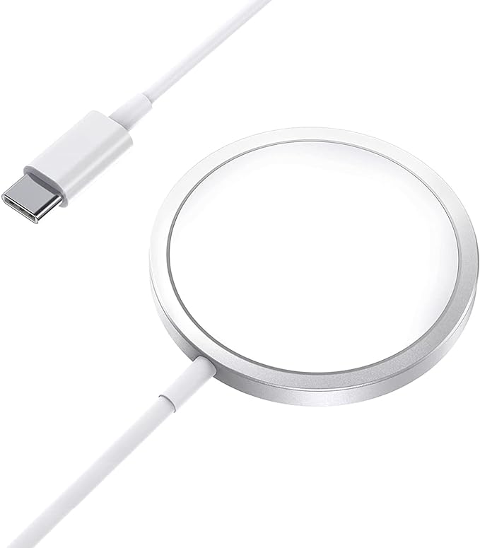 2024 Updated Version - iPhone Wireless Charger, MagSafe Charger, Apple 15W USB-C Fast Charging Cable (1m) Magnetic Wall Charging Pad Compatible with iPhone 15/14/13/12/11/Plus/Pro/Pro Max/Mini/SE/XS/X