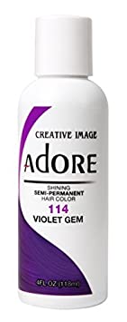 Adore Shining Semi Permanent Hair Colour, 114 Violet Gem by Adore