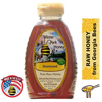NEW Sourwood Pure Raw Honey 16oz