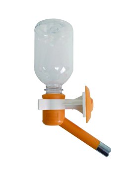 Choco Nose H590 Patented No Drip Small-Medium Sized Dog Water Bottle, Cat Water Feeder, Leak-proof Pet Water Bottle, Mess-Free, BPA-Free, 11.2 Oz / 330 Ml. Nozzle Diameter: 16mm