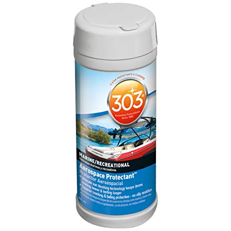 303 (30910) Marine UV Protectant Wipes, 40 Towelettes