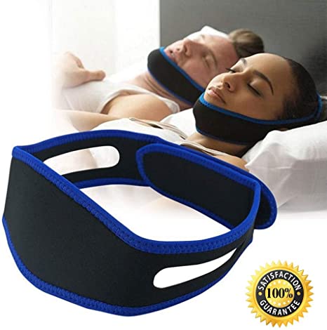 Adjustable Anti Snoring chin strap, Anti Snoring Device， Stop Snoring Jaw Strap Comfortably for Men and Women, Give You The Best Sleep of Your Life and Snoring Solution