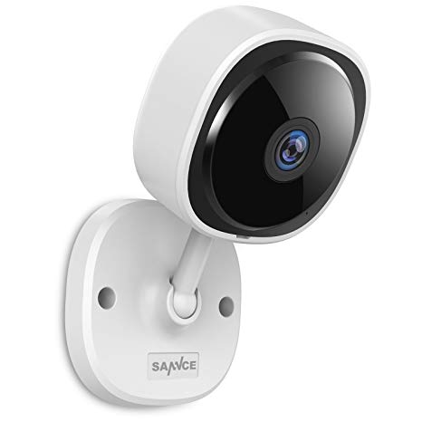 SANNCE 1080P HD Indoor IP Camera, 180-degree Wireless Security Camera with Cloud Service Available, fisheye Full Angle, Two-way Audio, Motion Detection