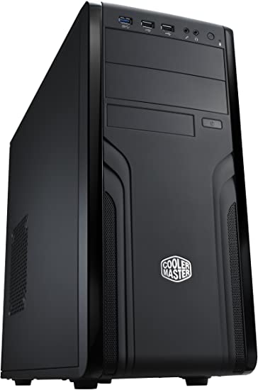 Cooler Master Force 500 - Mid Tower Computer Case with USB 3.0 and Included 500W Power Supply