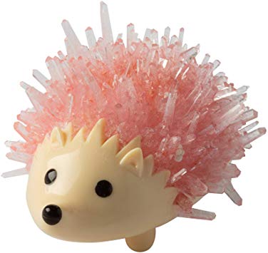 Fat Brain Toys Crystal Growing Hedgehog - Pink Maker & DIY Kits for Ages 10 to 12