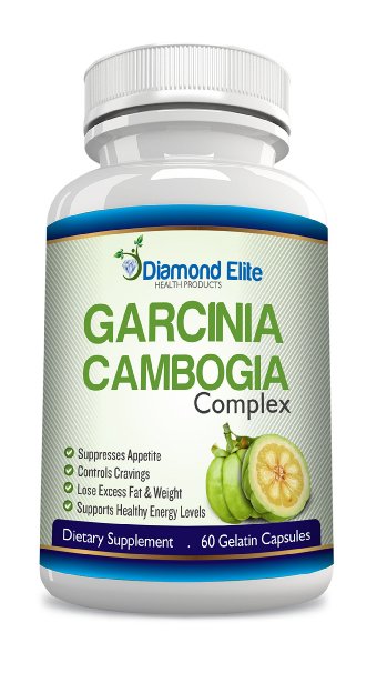 Diamond Elite Garcinia Cambogia Complex Weight Loss Supplement - 60 Capsules