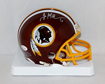 Brian Mitchell Autographed Washington Redskins Mini Helmet-JSA Witnessed Auth
