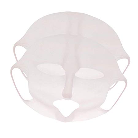 Face Mask Cover, Reusable Silicone Mask Cover Facial Steam Waterproof Face Moisturizing Beautity Mask