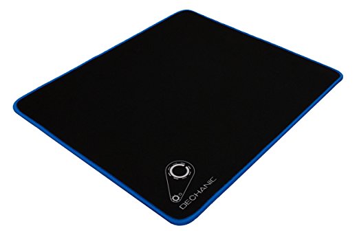Dechanic Large SPEED Soft Gaming Mouse Pad - 13"x11", Blue