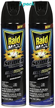 Raid Max Max Spider & Scorpion Killer - 12 oz - 2 pk