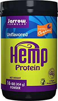 Jarrow Formulas Hemp Protein (Organic), Supports Gastrointestinal, Immune & Respiratory Health, 16 Ounce