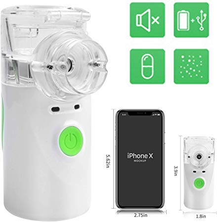 JOYLIFE Best Nebulizers for Kids&Adults, Portable Vaporizer, Cool Mist Machine for Travel, One-Button Operation