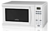 Sunbeam SGS90701W-B 07-Cubic Foot Microwave Oven White