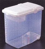 JapanBargain Brand Plastic Kome Bitsu Rice Storage Container 22 lbs