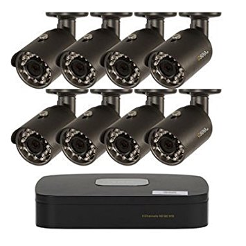 QSee 8 Channel 1080p HD Security System with 1TB Hard Drive, 8 1080p Bullet Cam