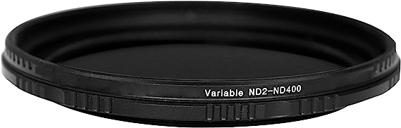 SSE 52mm ND Fader Neutral Density Adjustable Variable Filter (ND2 to ND400)