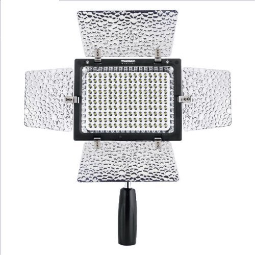 YONGNUO YN-160II LED Camera Video Light for Canon, Nikon, Samsung, Olympus, JVC, Pentax. Come With EVERSTAR® CLEANING CLOTHS