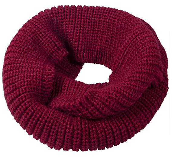 Oryer 2 Pack Womens Winter Warm Thick Knit Infinity Scarf Circle Loop Cowl Scarf