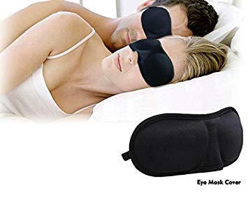 Goplus 3D Eye Mask Shade Cover Rest Sleep Eyepatch Blindfold Shield Travel Sleeping Aid