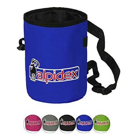 ALPIDEX Chalkbag including hip belt boulderbag