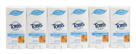 Tom's of Maine Natural Care Natural Deodorant Stick, Calendula, 2.25 oz (64 g) (Pack of 6)