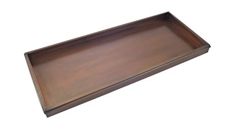 Good Directions Classic Multi-Purpose Boot Tray / Shoe Tray - Copper Finish (34 inch) - Plants, Pet Bowl, Garage, Entryway, Entrance, Foyer