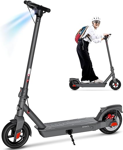 SISIGAD Electric Scooter Adults Peak 500W, 3 Gears,15/20/30 Miles Long Range Scooter Electric for Adults, 8.5"/10" Solid Tires,19 MPH Fast Max Speed Commuting E-Scooter with Double Braking System