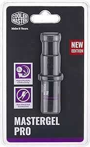 Cooler Master New MasterGel Pro, High Performance Heatsink Thermal Paste, 8 W/mK Thermal Conductivity Compound for CPU and GPU Coolers, Flat-Nozzle Applicator for Easy Use