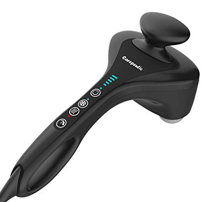 Carepeutic KH394 Bionic-Point Heat and Cold Professional Handheld Massager, Black