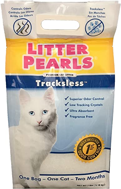 Tracksless Litter Pearls Cat Litter, 7 lb