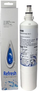LG 5231JA2006A LG 5231JA2006B LG LT600P Premium Water Filter Replacement R-9990 by Refresh  Also fits Kenmore 46-9990 9990 469990