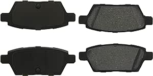 Centric C-Tek Ceramic Replacement Front/Rear Disc Brake Pad Set for Select Acura, Honda and Suzuki Model Years (103.05370)